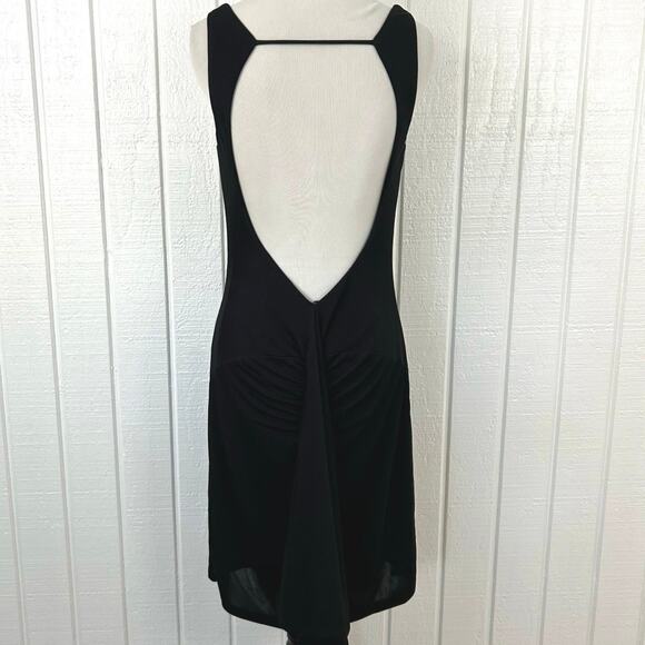 Moda Intl Women Sleeveless Y2k Dress Black Cocktail Party Backless Size Medium - Picture 5 of 8